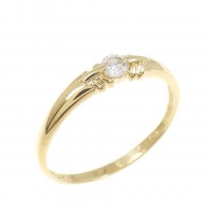 K18YG ダイヤモンド リング 0.10CT