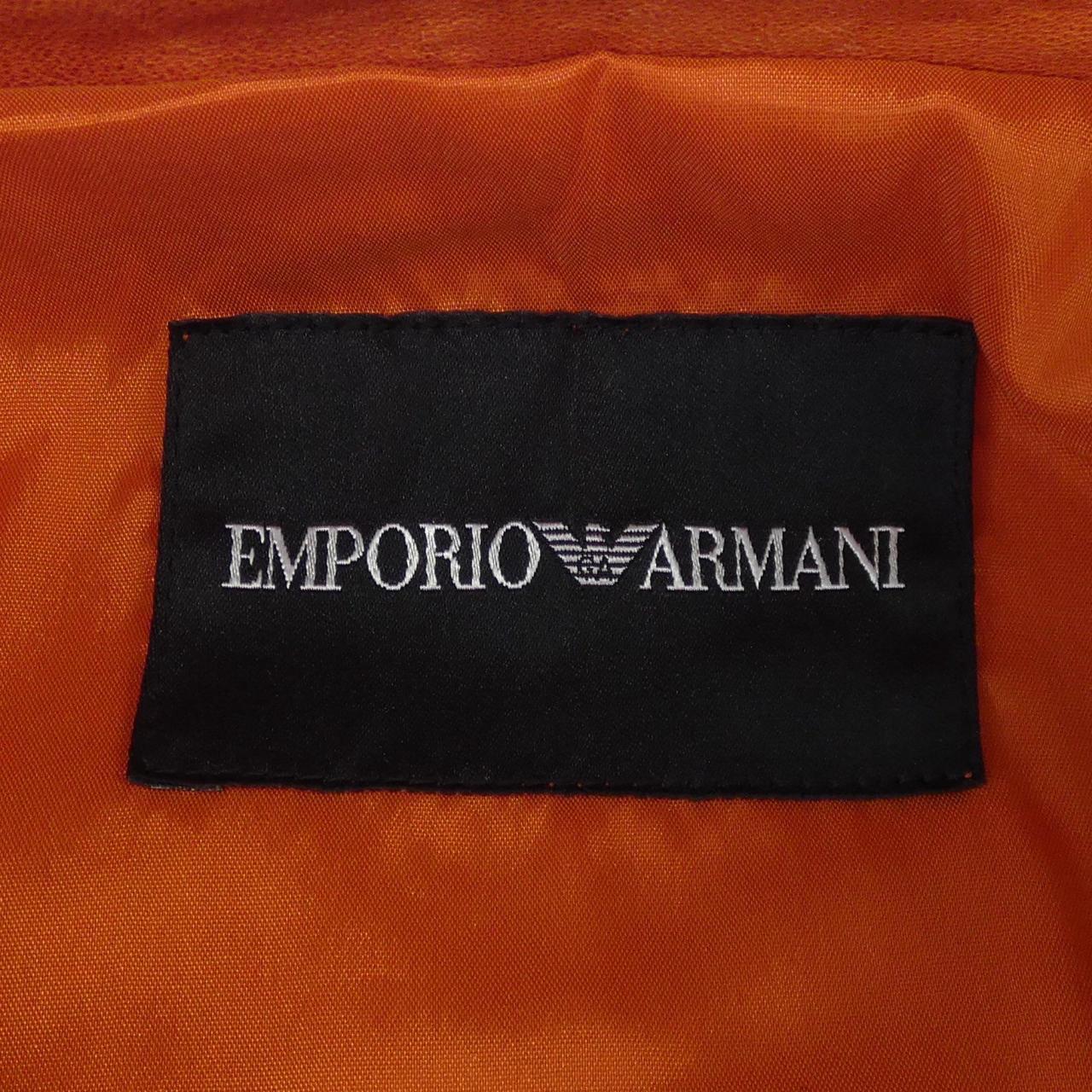 エンポリオアルマーニ EMPORIO ARMANI レザージャケット