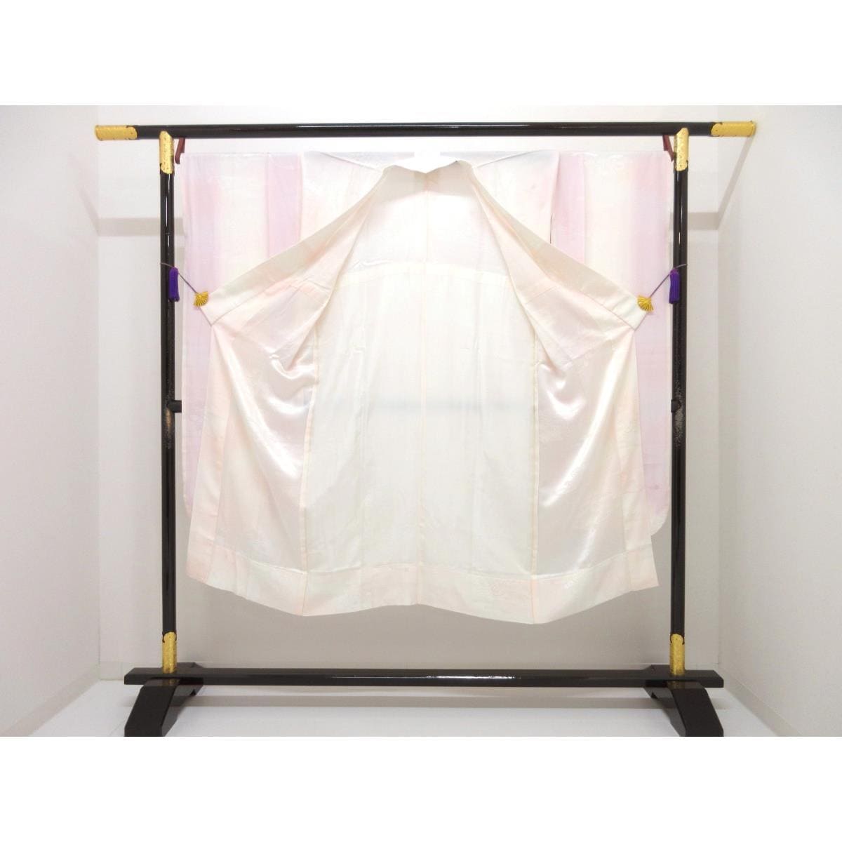 長襦袢　振袖　ボカシ染