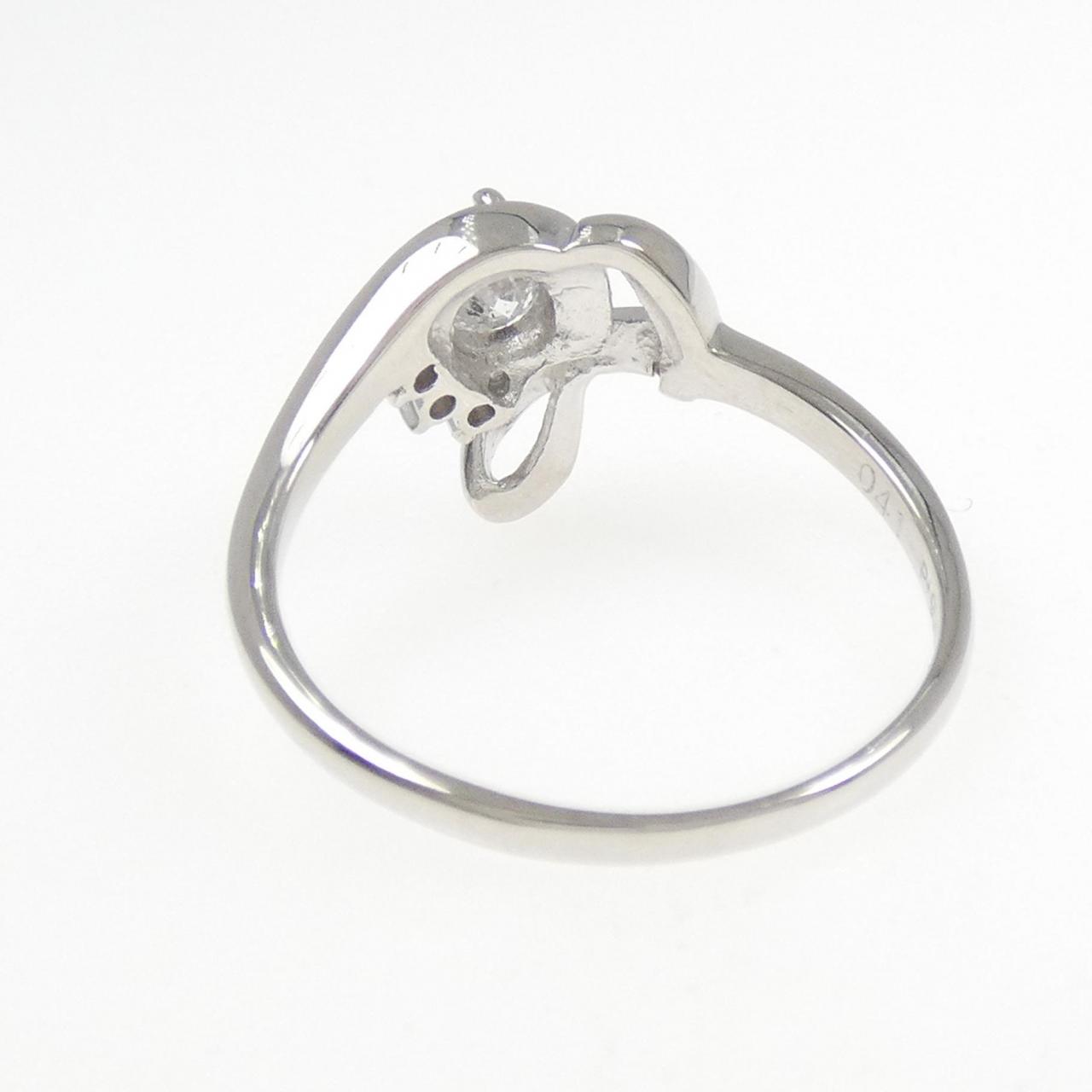 PT900 ダイヤモンド リング 0.41CT