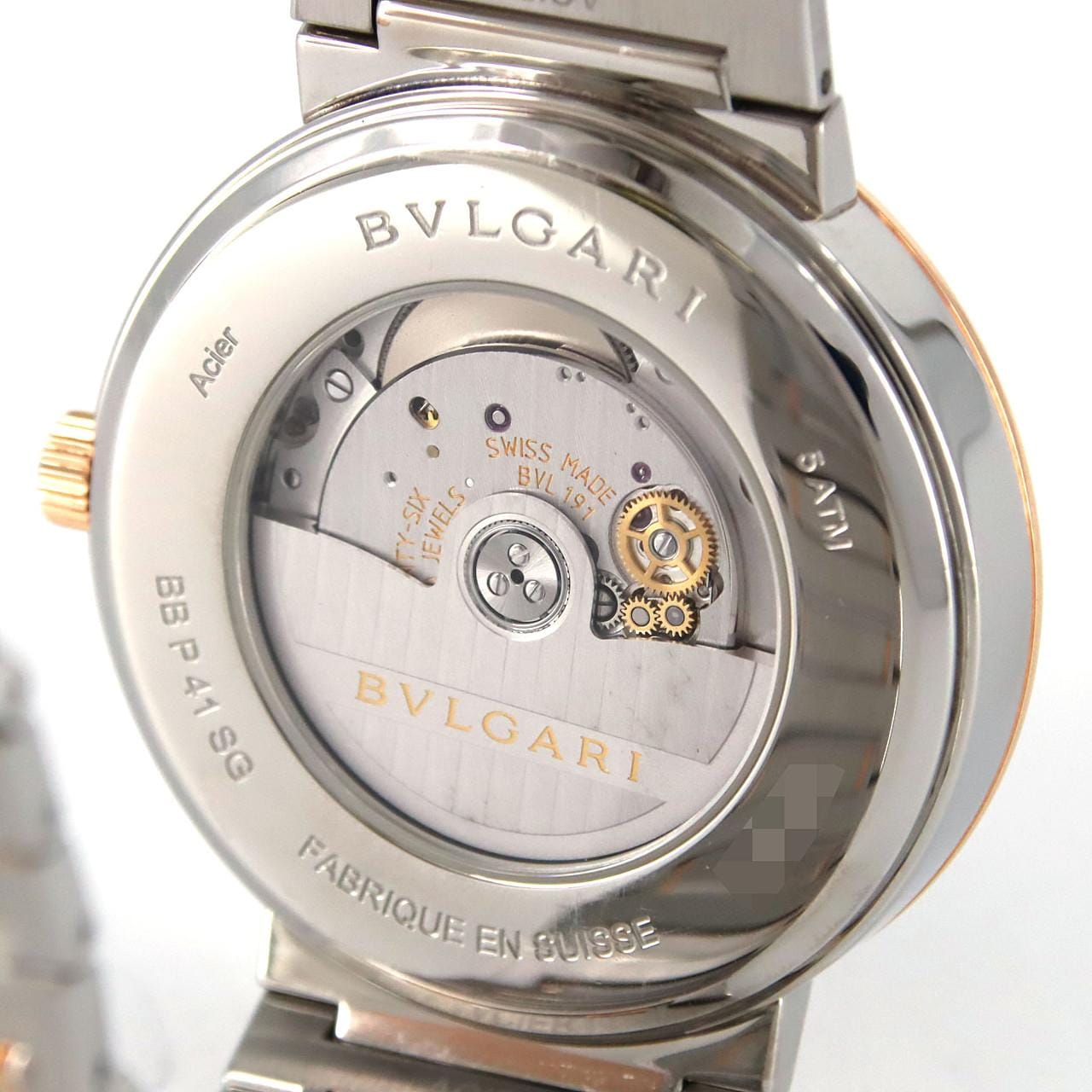 BVLGARI BVLGARI BVLGARI PG Combi BBP41SG/102930 SSxPG自動上弦