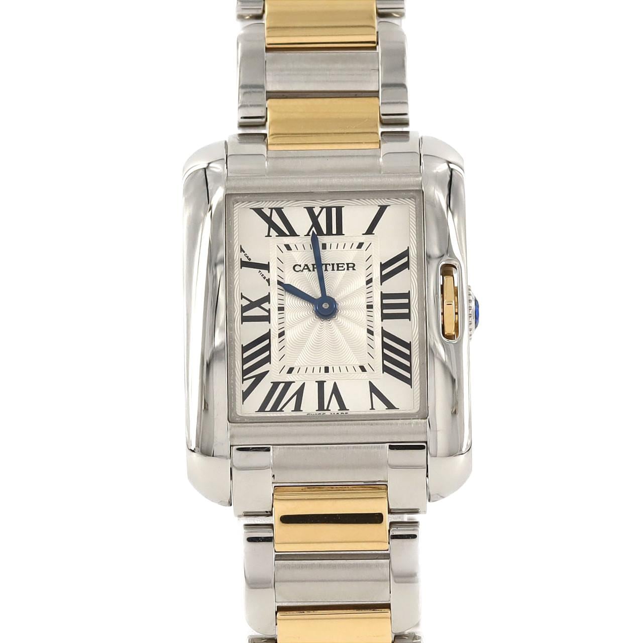 Cartier Tank Anglaise SM Combi W5310046 SSxYG石英