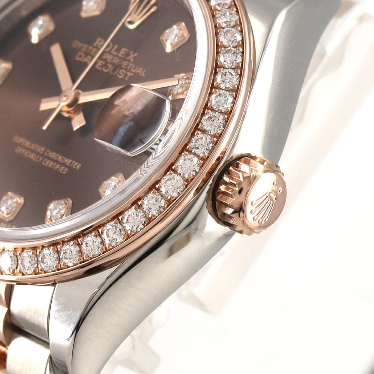 ロレックス デイトジャスト 279381RBR SSxPG 自動巻 ランダム番