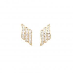 K18YG ダイヤモンド ピアス 0.80CT