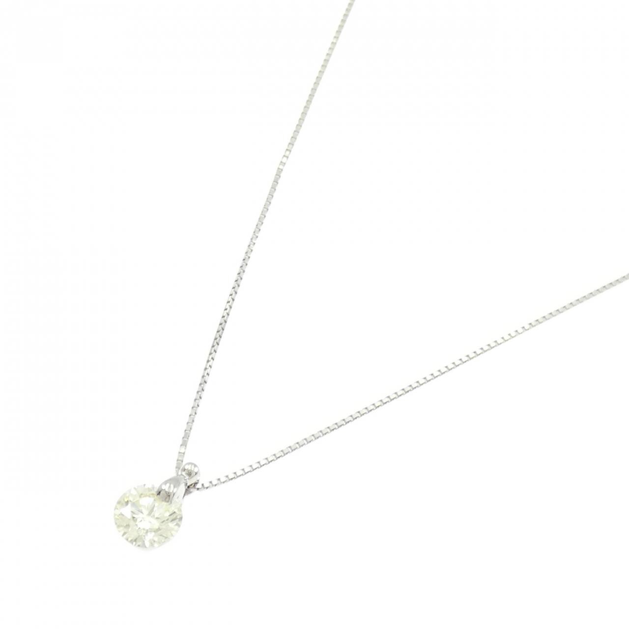 PT900/PT850 ダイヤモンド ネックレス 1.128CT