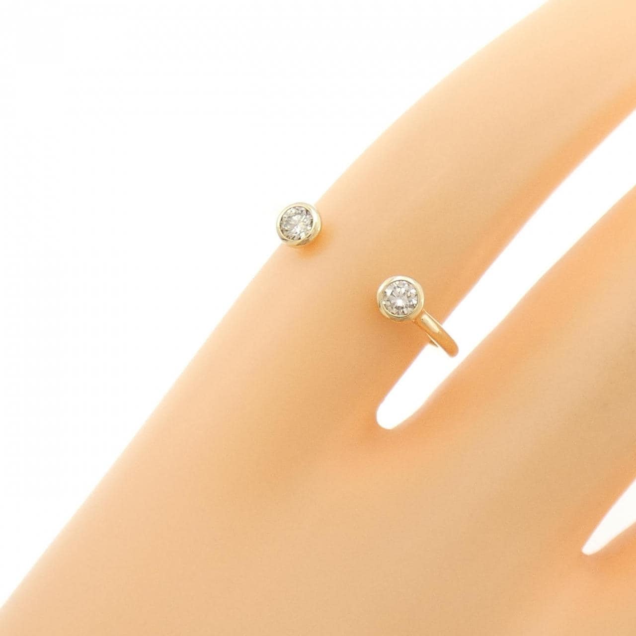ヒロタカ ダイヤモンド ピンキーリング 0.10CT