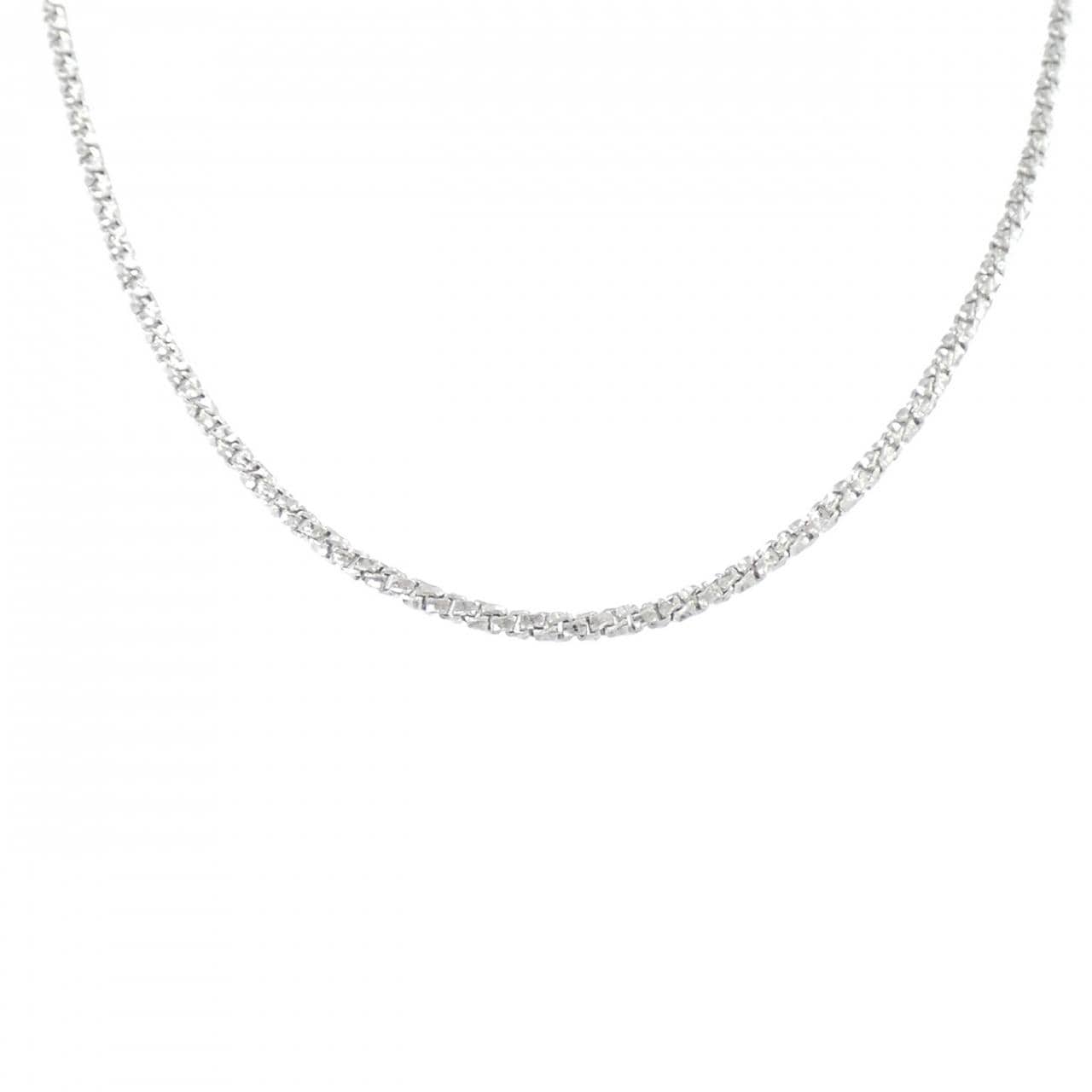 K18WG チェーン ネックレス