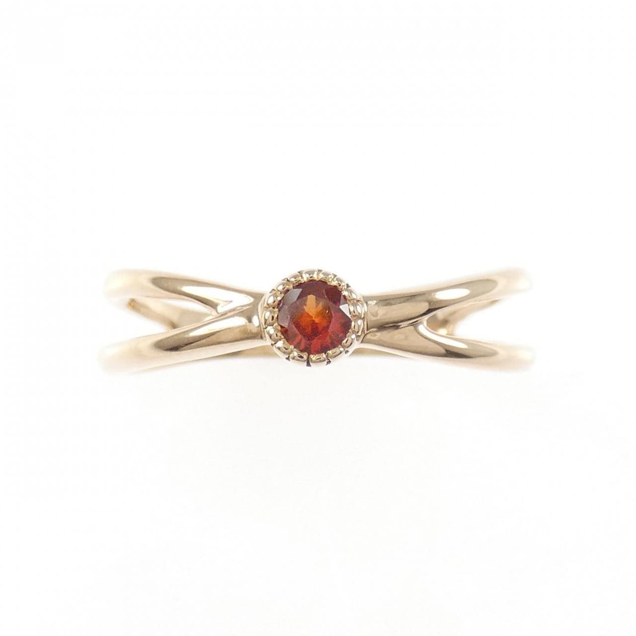 K18PG サファイヤ リング