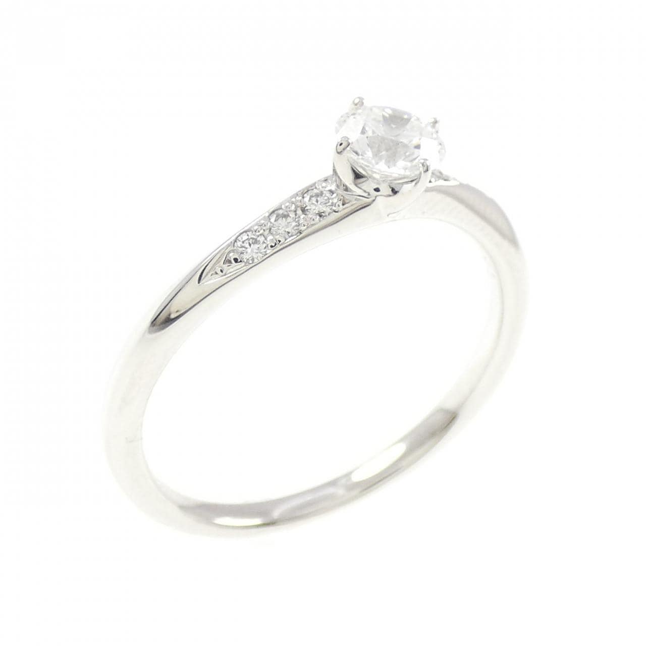 タサキ インフィニタ ソリティア リング 0.26CT E VS2 EXT