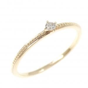 アガット ダイヤモンド リング 0.03CT