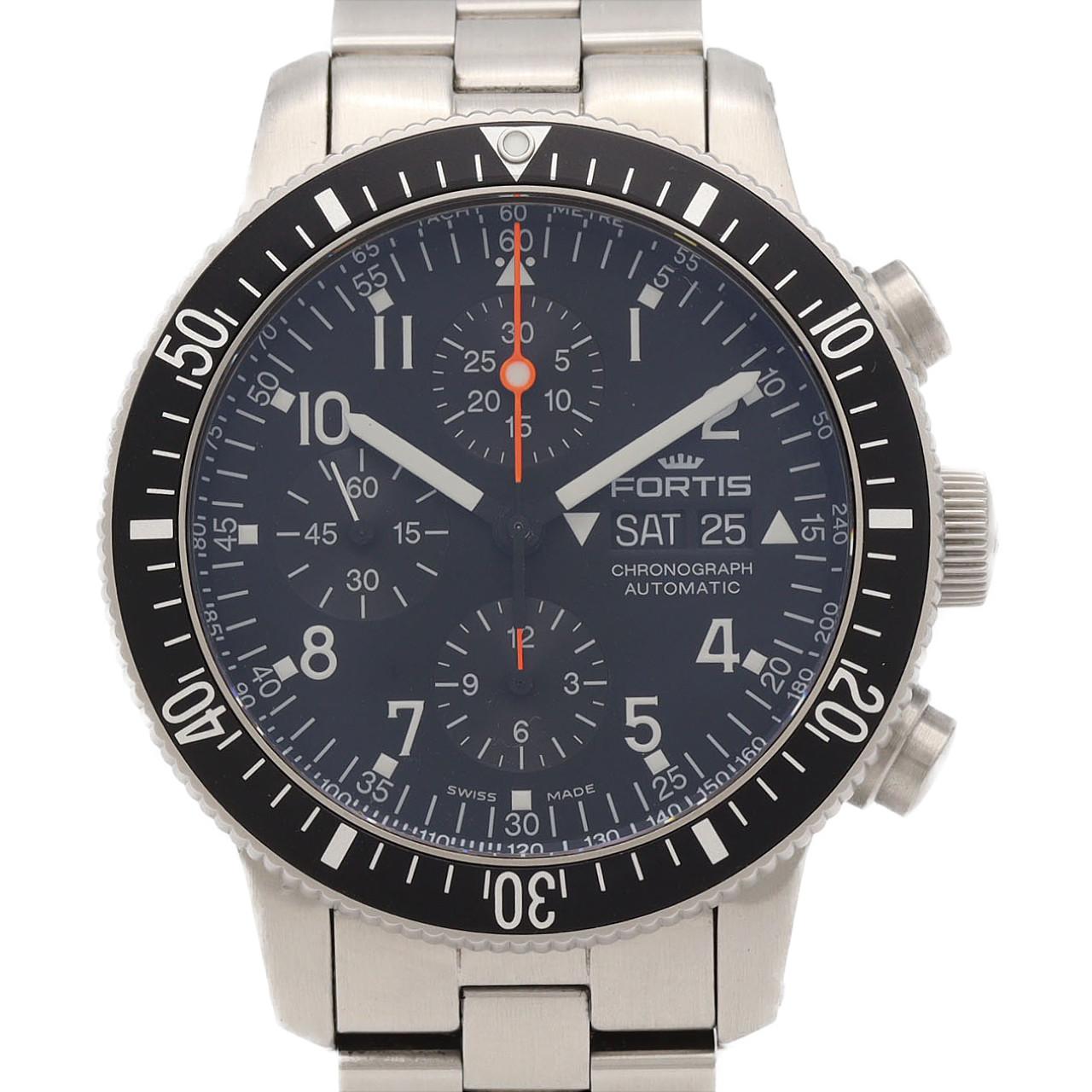 【ノーメンテナンス還元価格】フォルティス B-42 コスモノートクロノ 638.10.141.4/638.10.11M SS 自動巻