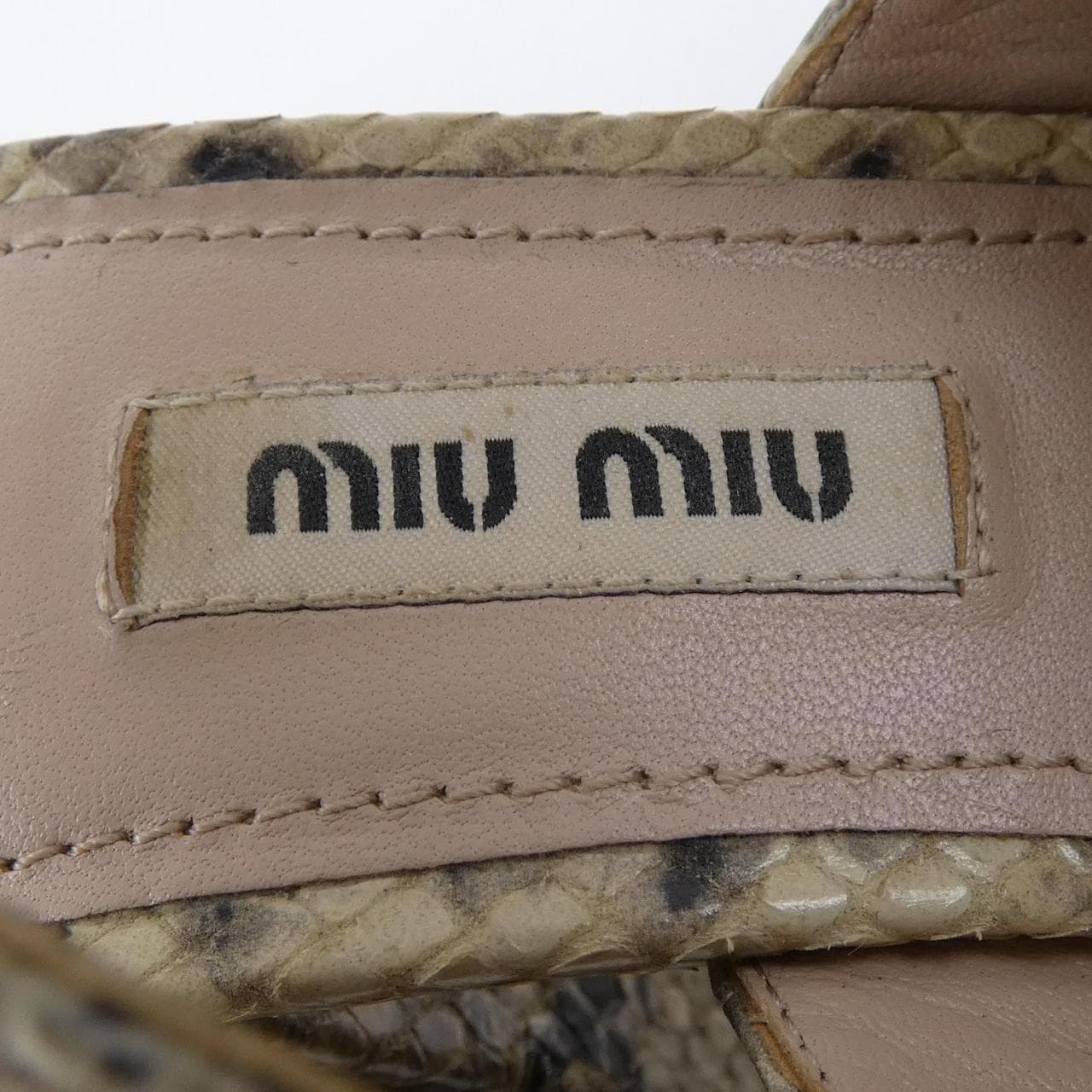 ミュウミュウ MIU MIU サンダル