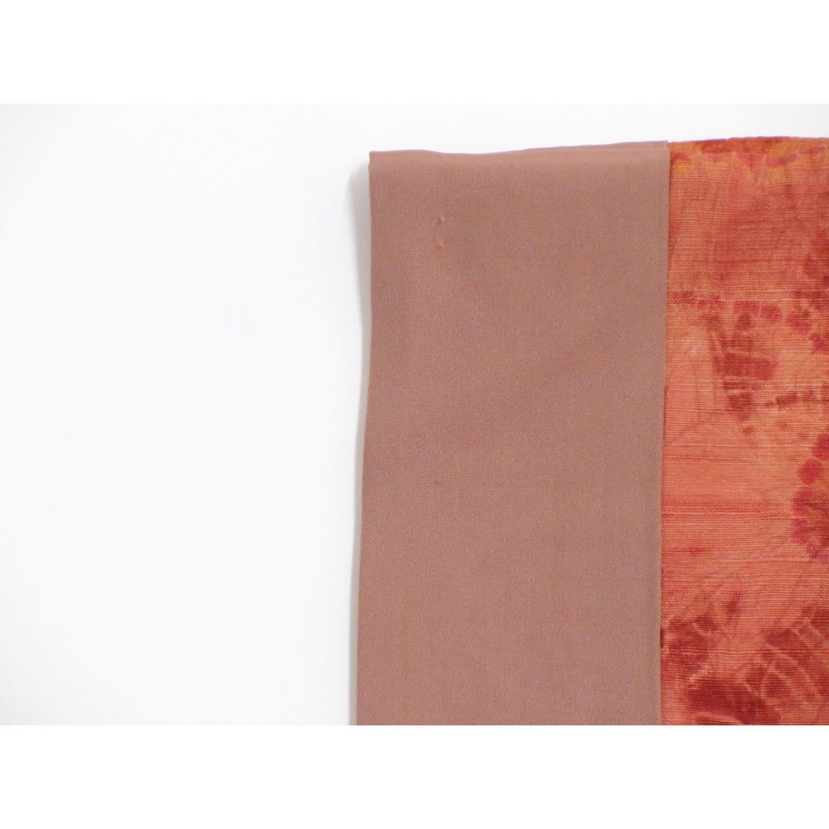 紬　絞り加工　身丈Ｓ寸