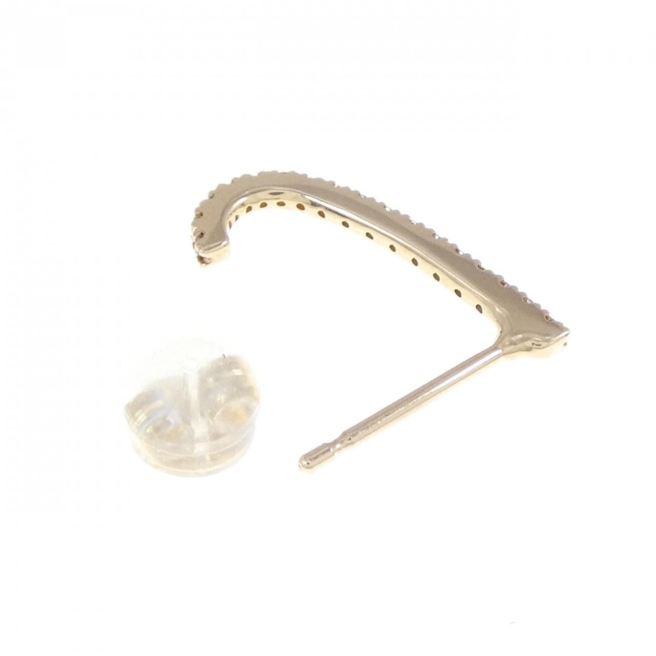ヒロタカ インナーフック S ピアス 0.08CT 片耳