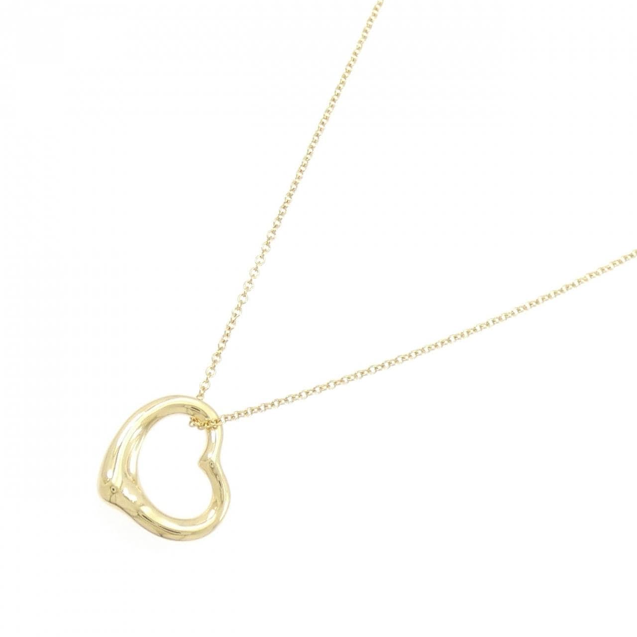 ティファニー オープンハート ネックレス