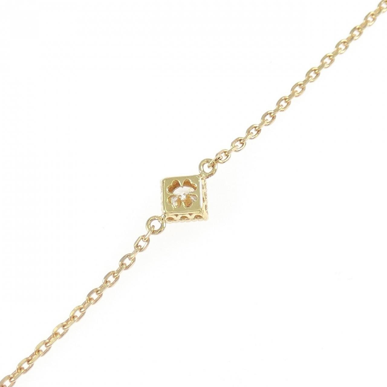 K18YG ダイヤモンド ブレスレット 0.10CT