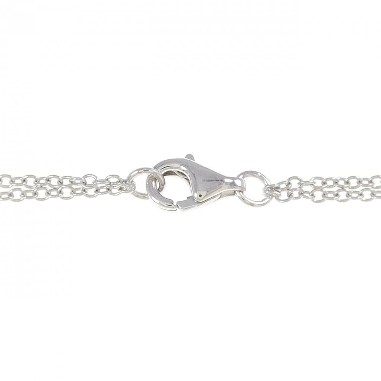 750WG グリーンガーネット ネックレス 0.89CT