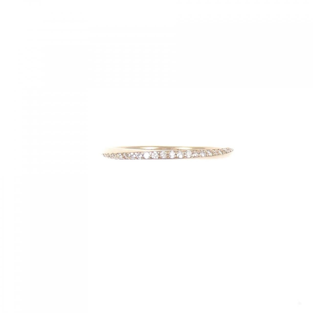 K18PG ダイヤモンド リング 0.12CT