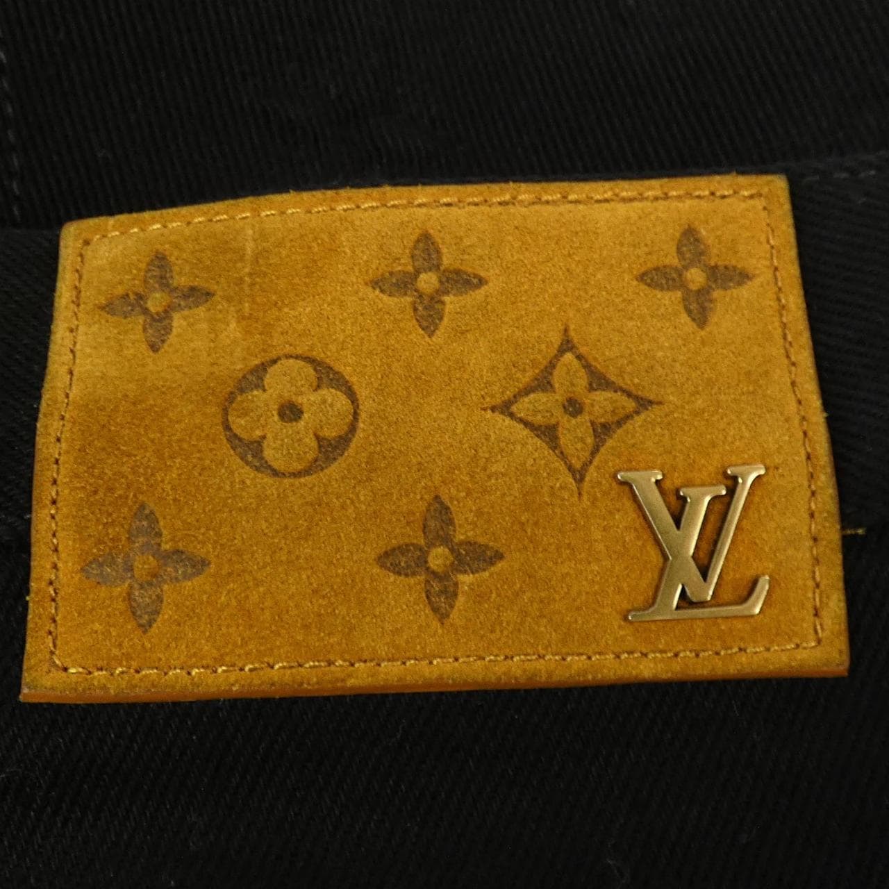 ルイヴィトン LOUIS VUITTON モノグラムディテールカーペンターデニムパンツ HND10WOK4 ジーンズ