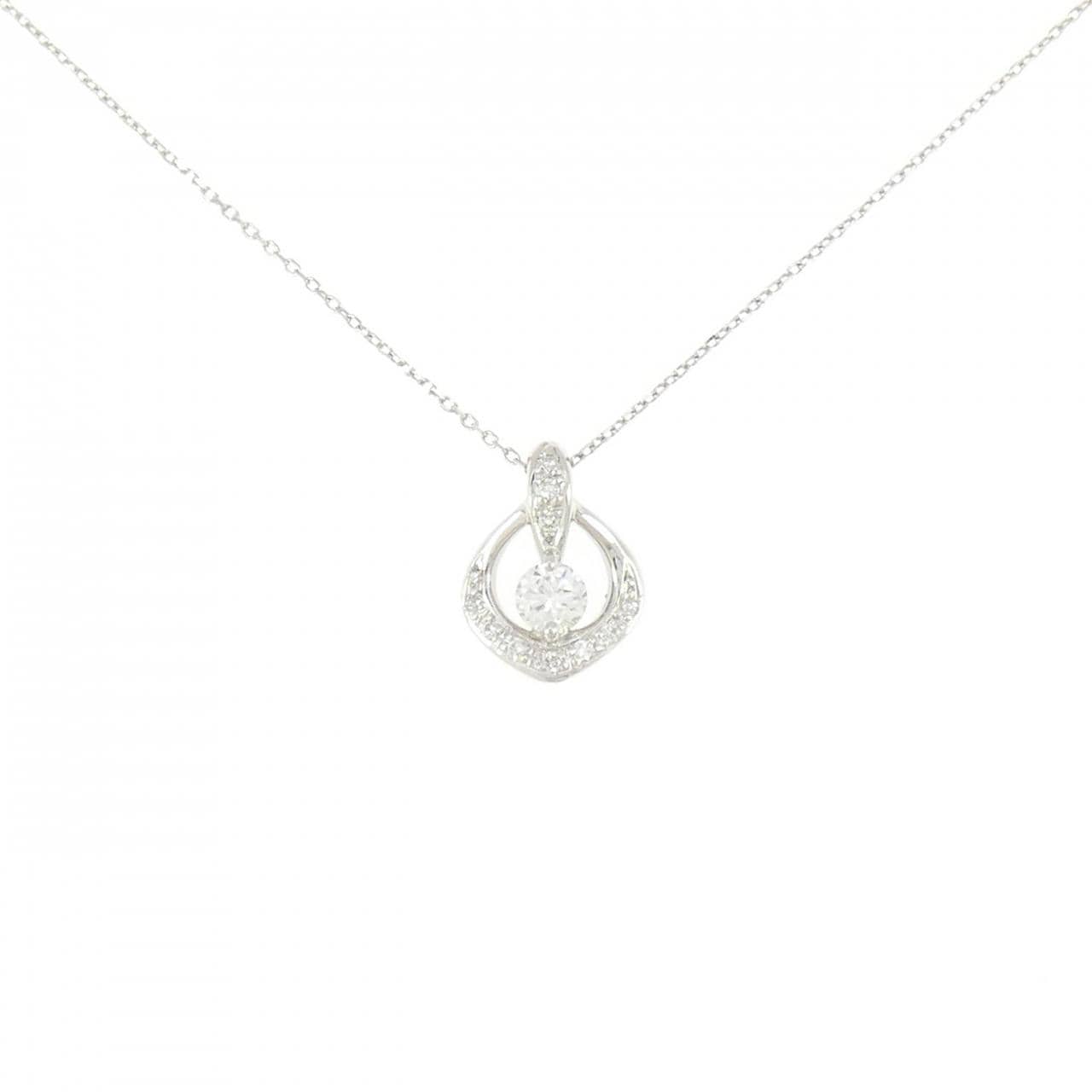 PT900/PT850 ダイヤモンド ネックレス 0.23CT