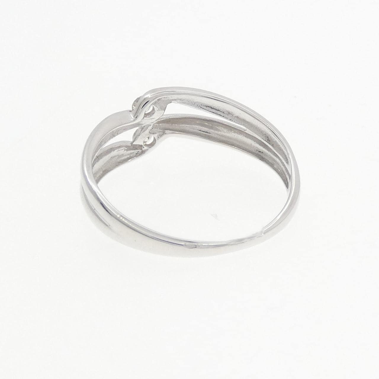 K18WG ダイヤモンド リング 0.07CT
