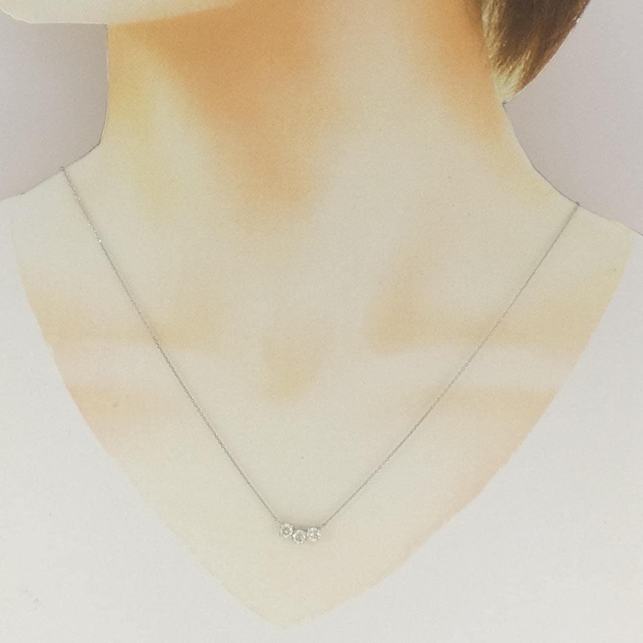 PT850 ダイヤモンド ネックレス 0.50CT