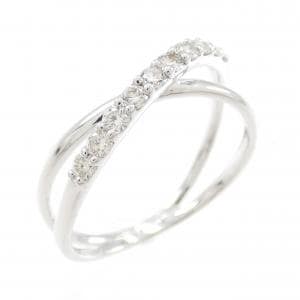 K18WG ダイヤモンド リング 0.20CT