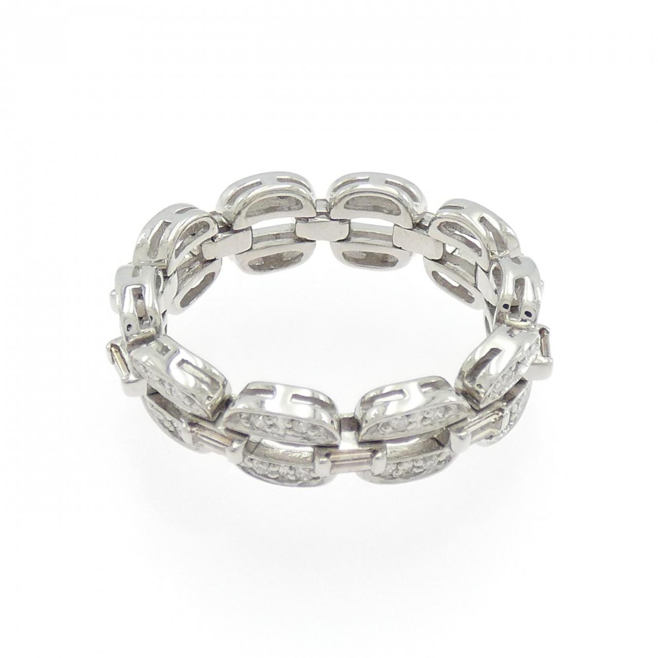 K18WG ダイヤモンド リング 0.50CT