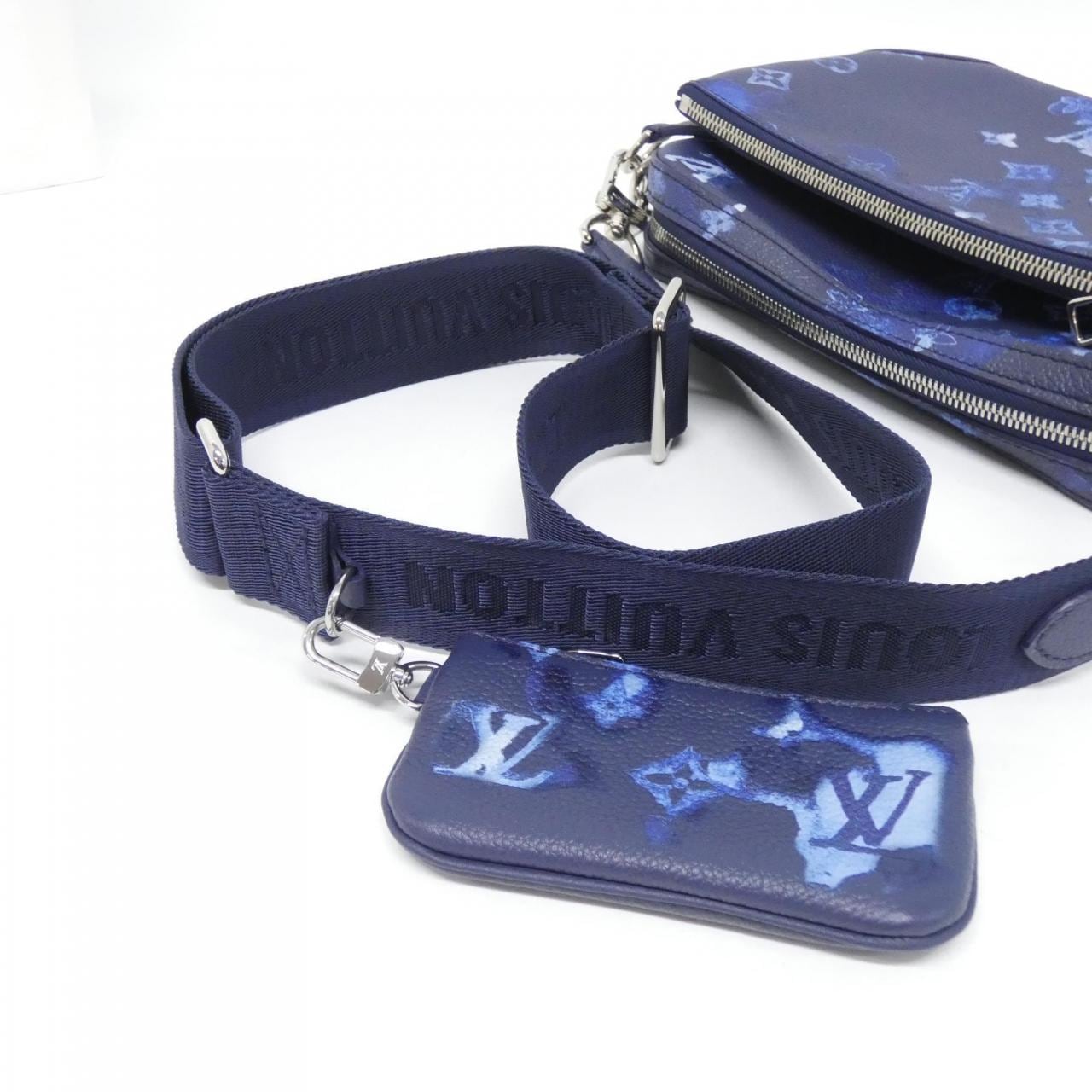 ルイヴィトン ウォーターカラー モノグラム トリオ メッセンジャー M57840 ショルダーバッグ