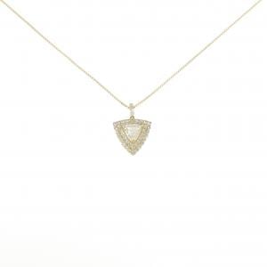 【新品】K18YG ダイヤモンド ネックレス 0.30CT