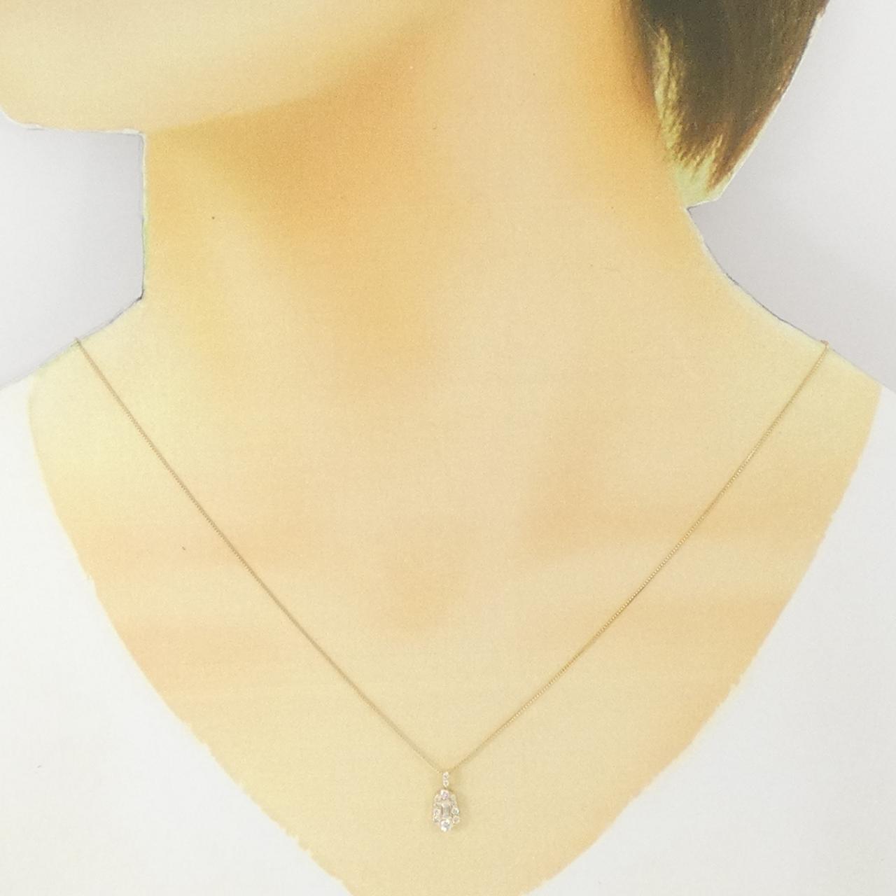 【新品】K18YG ダイヤモンド ネックレス 0.25CT