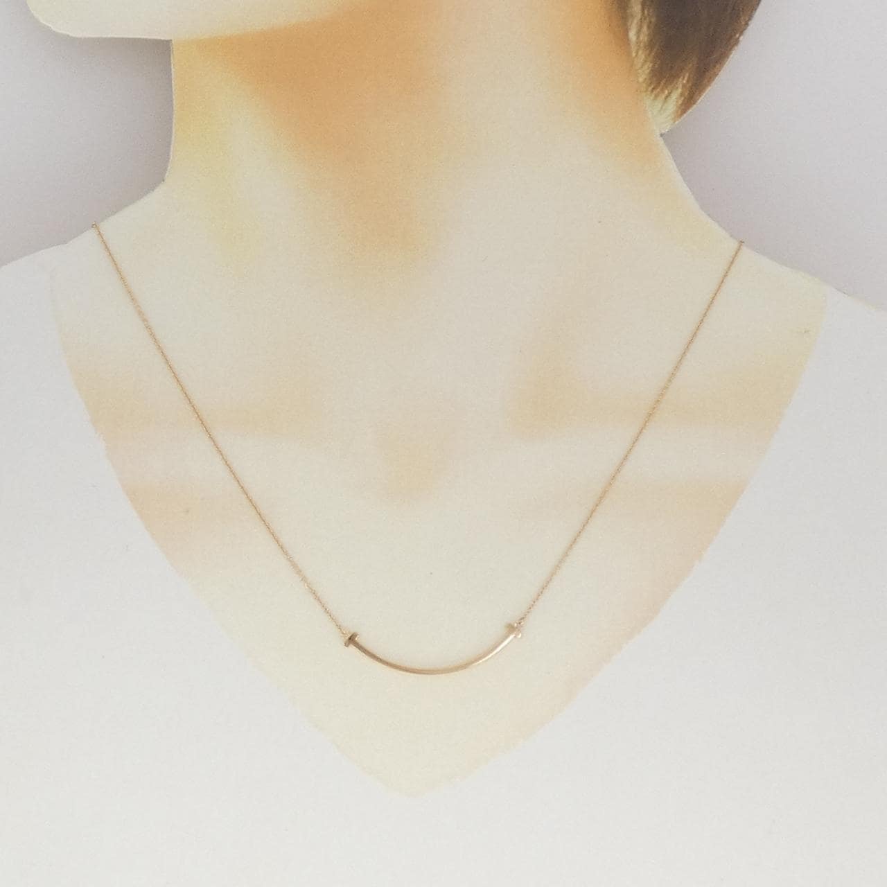 ティファニー Tスマイル スモール ネックレス