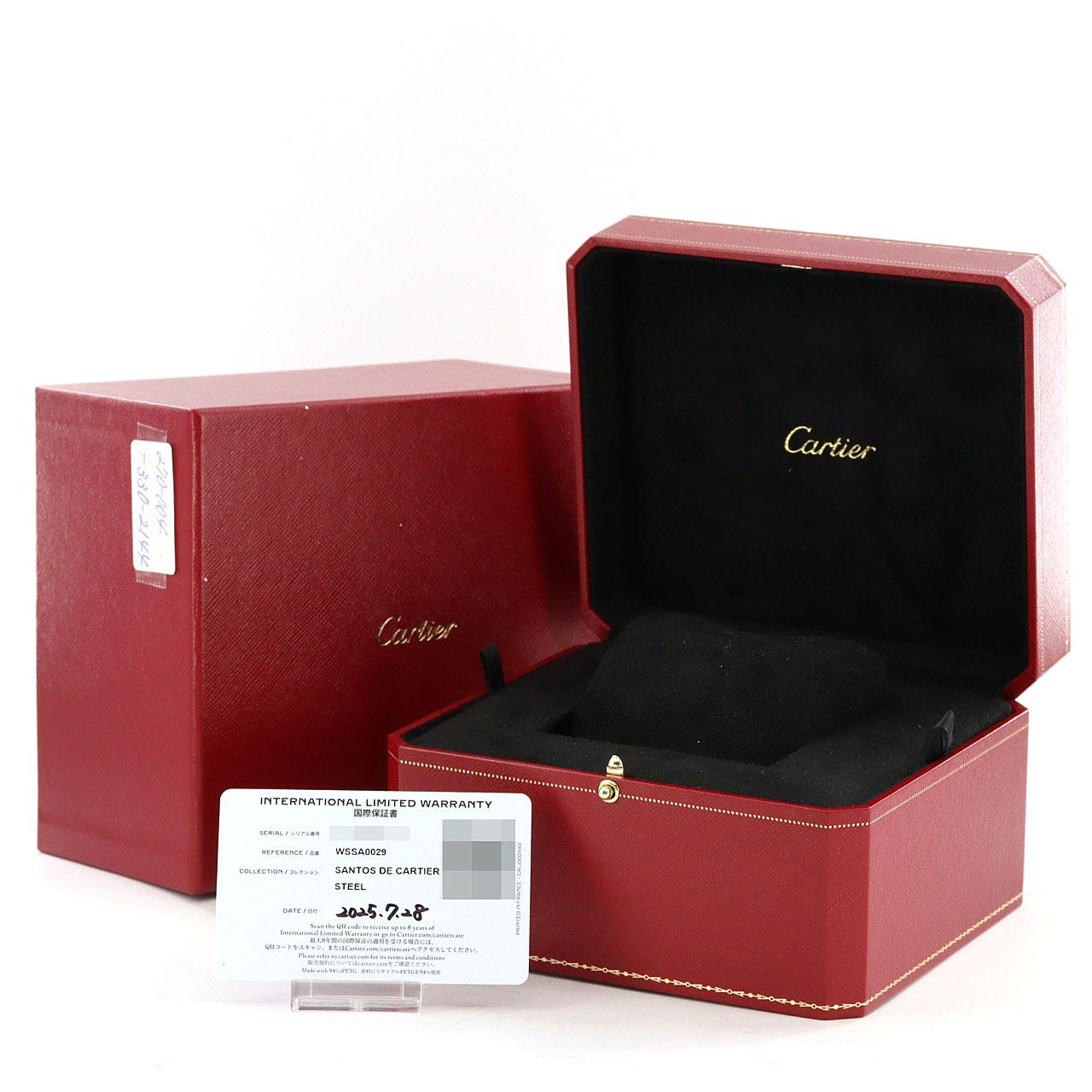 カルティエ サントス･ドゥ･カルティエMM WSSA0029 SS 自動巻