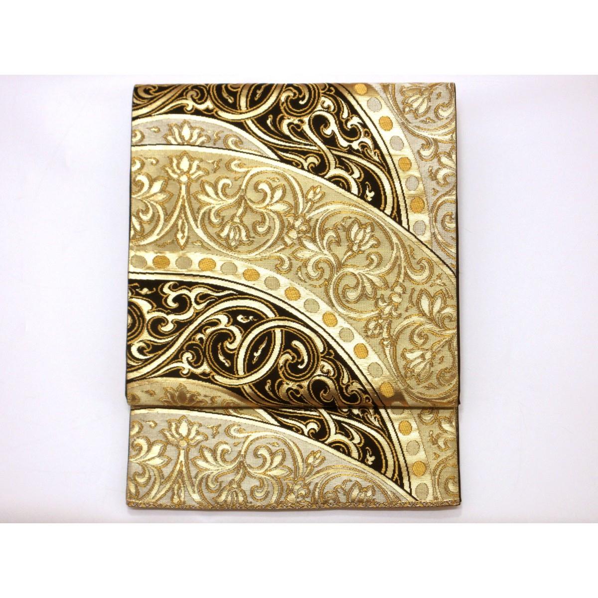 【新品】袋帯　彩花円舞文　本袋【たつむら】
