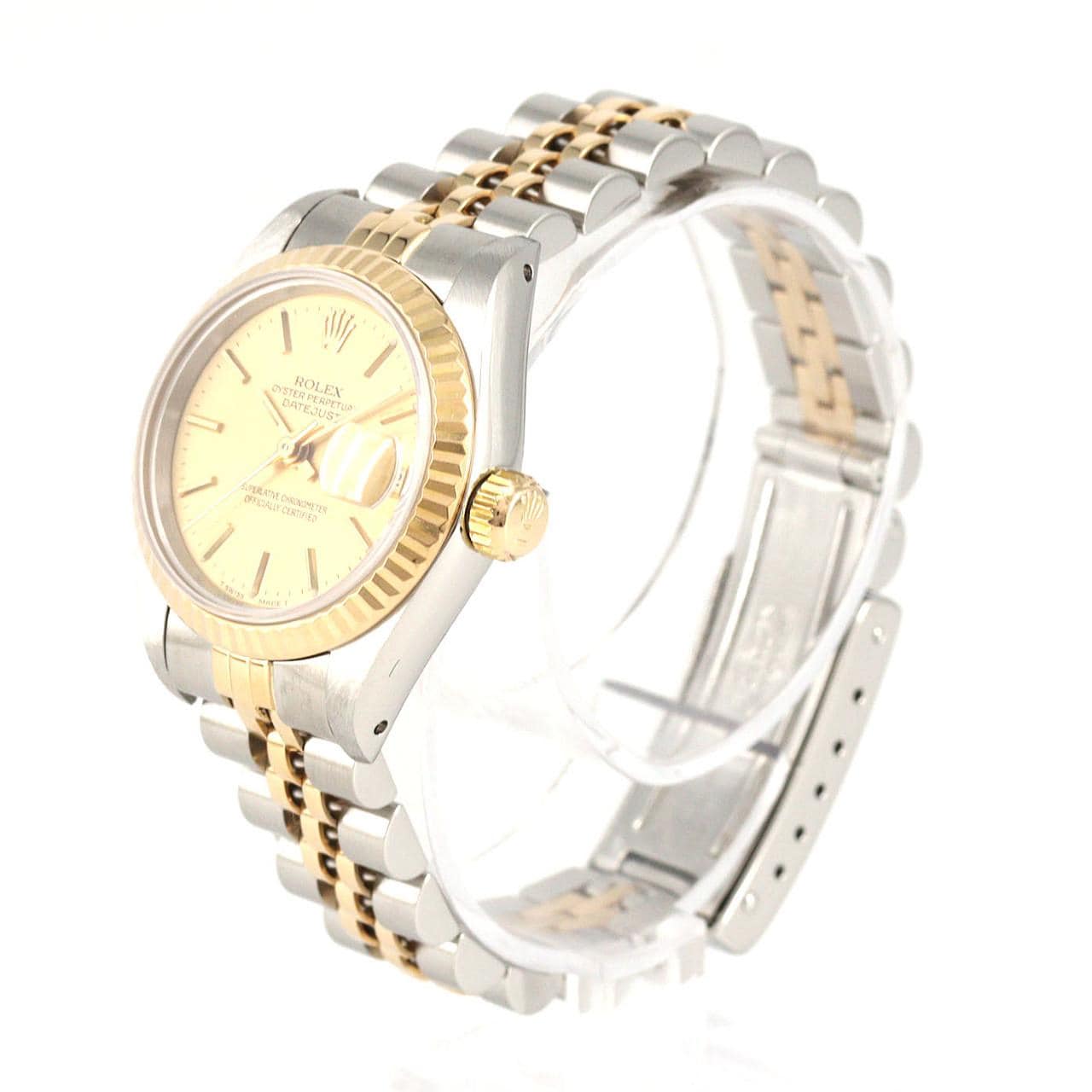 ロレックス デイトジャスト 69173 SSxYG 自動巻 E番