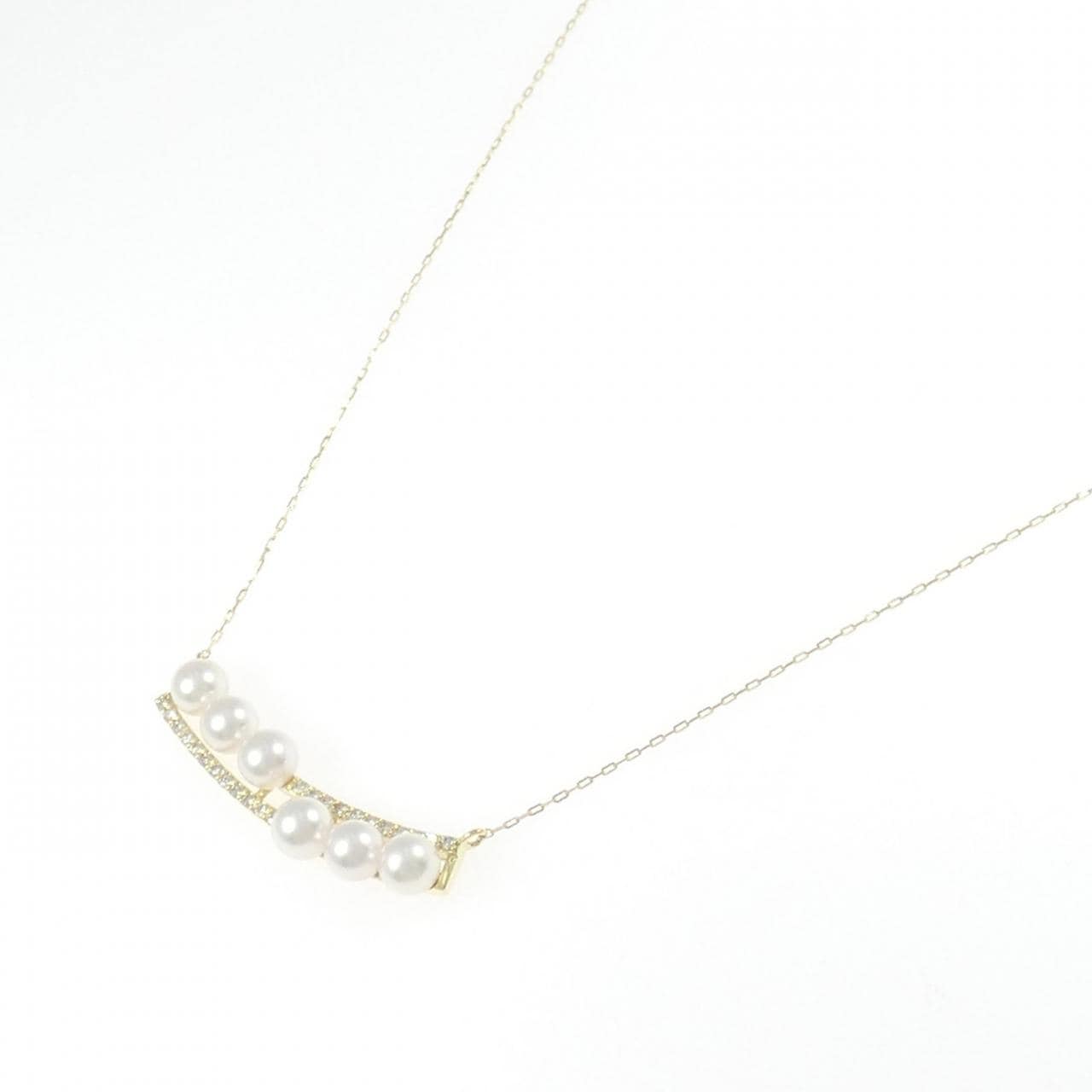 K18YG アコヤパール ネックレス