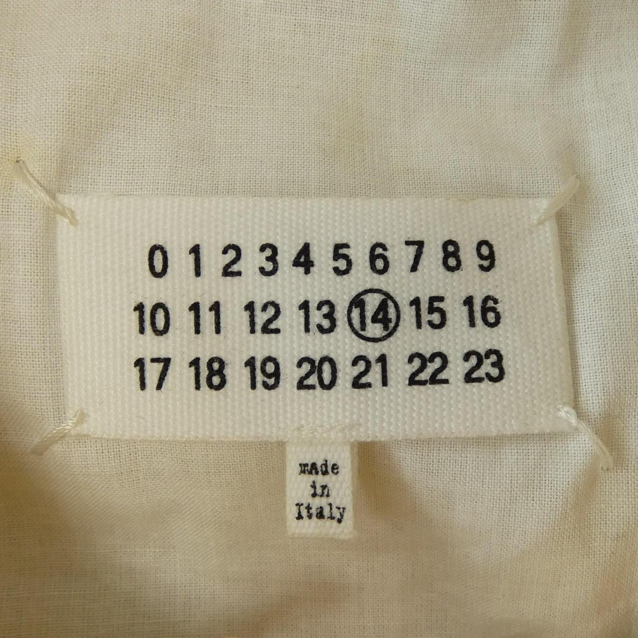 メゾンマルジェラ Maison Margiela ハの字 S50AM0413 レザーライダースジャケット