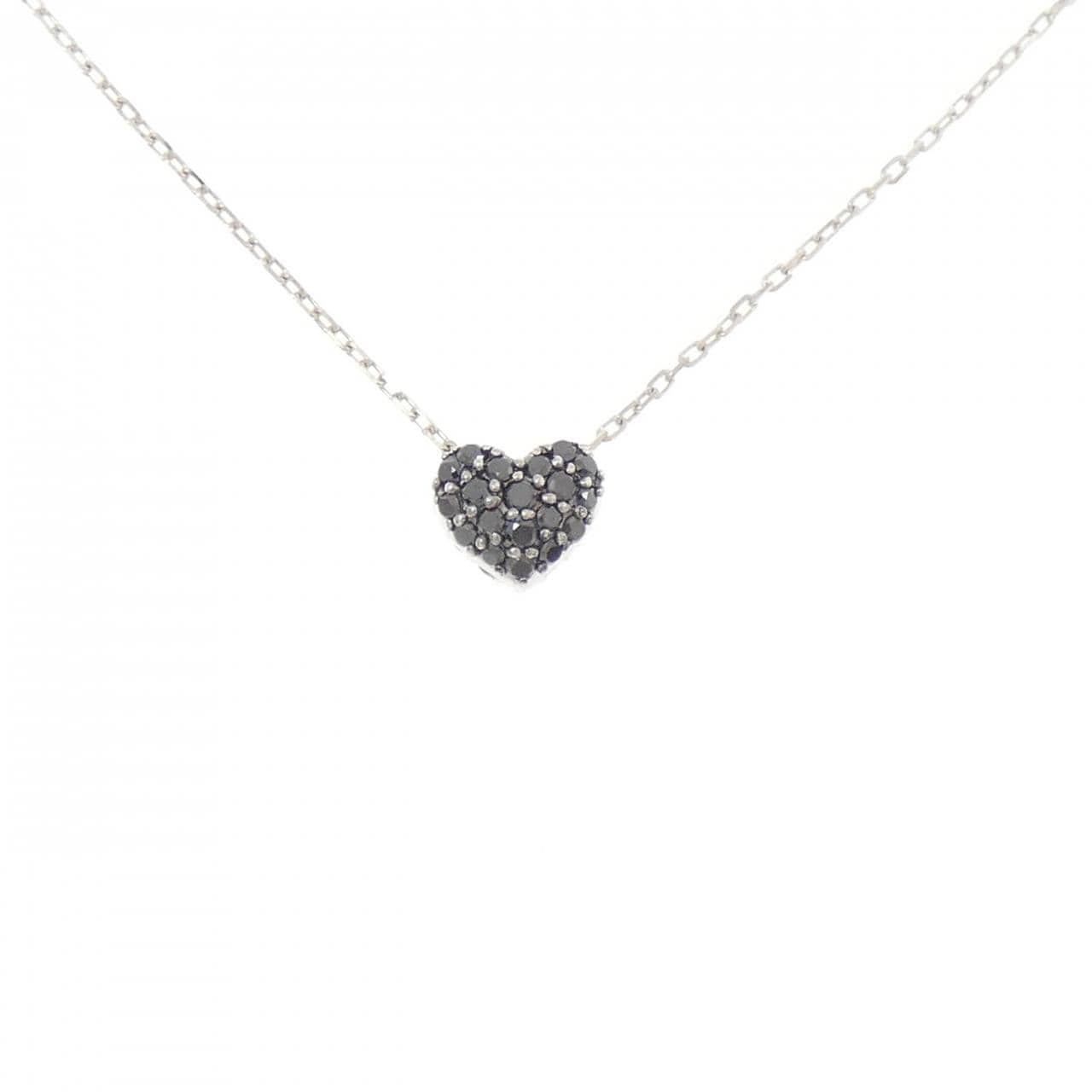 ポンテヴェキオ ハート ダイヤモンド ネックレス 0.12CT