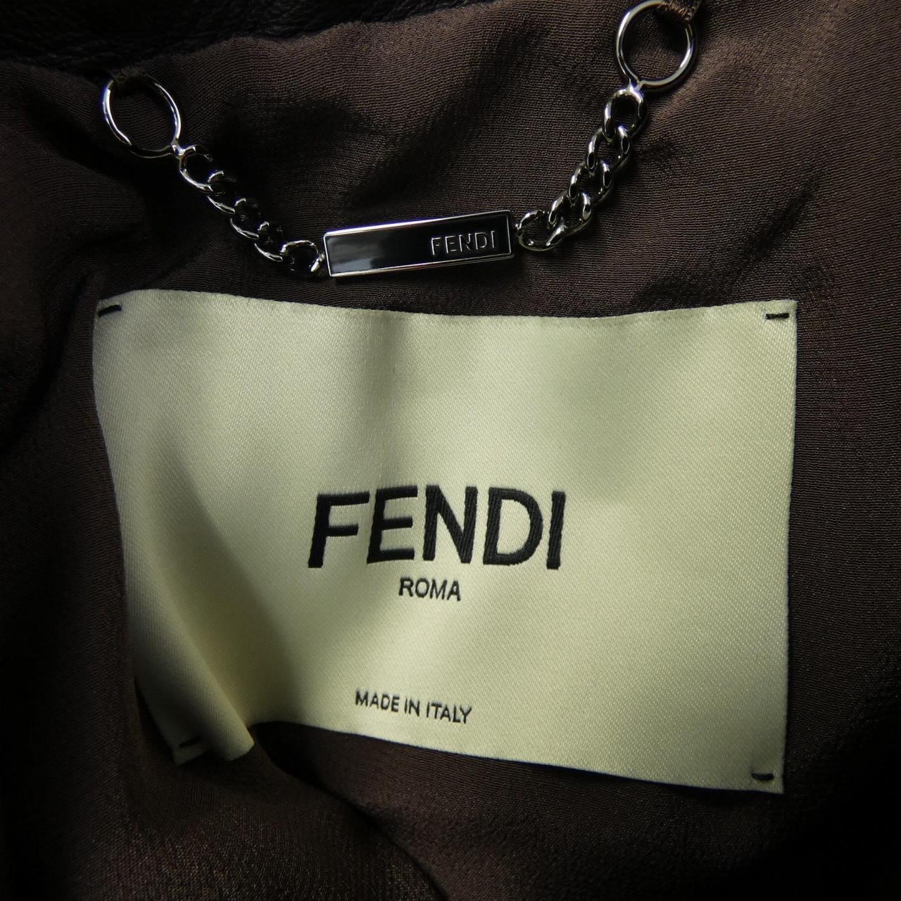 フェンディ FENDI レザージャケット