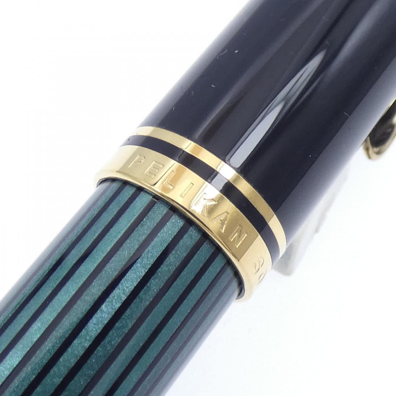 ペリカン スーベレーンM600グリーンストライプ 万年筆