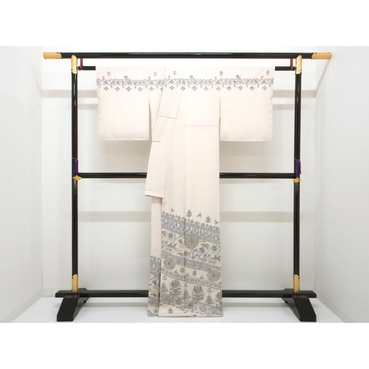 【未使用品】訪問着　刺繍加工