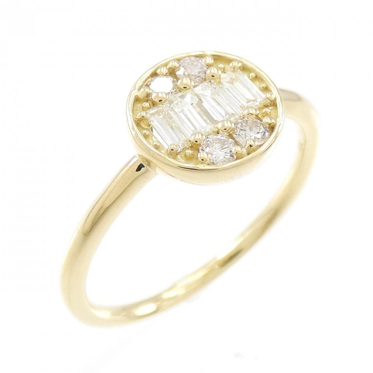 【新品】K18YG ダイヤモンド リング 0.30CT