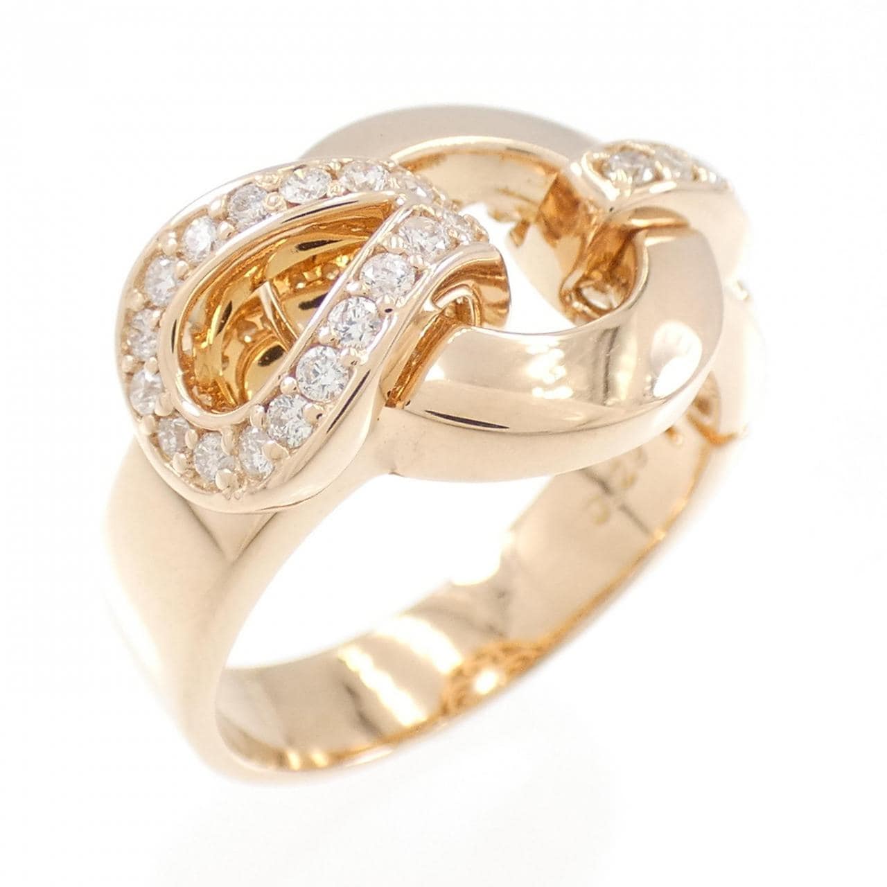 K18PG ダイヤモンド リング 0.29CT