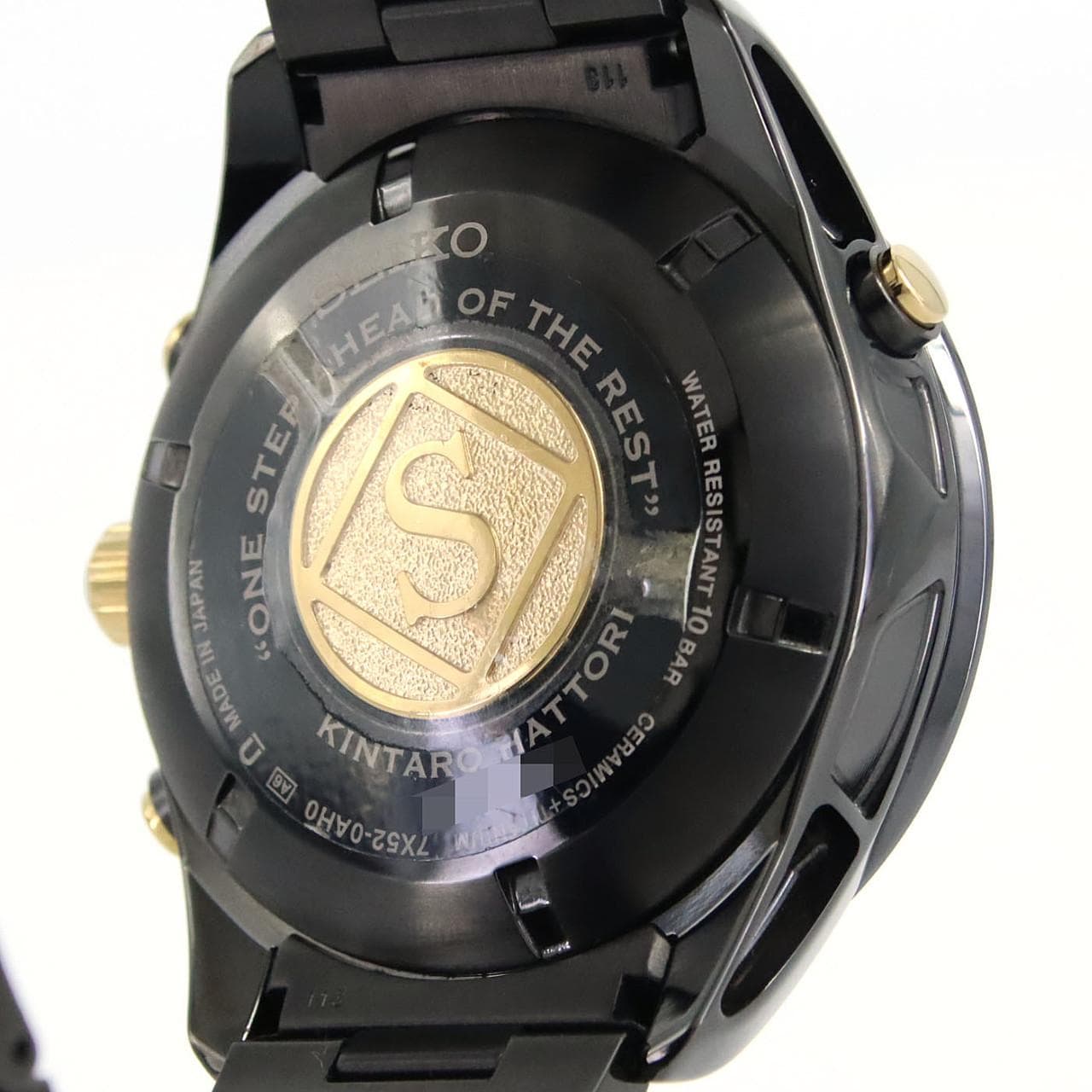 セイコー アストロンGPS･服部金太郎 LIMITED 7X52-0AH0/SBXA100 セラミックxTI ソーラークォーツ