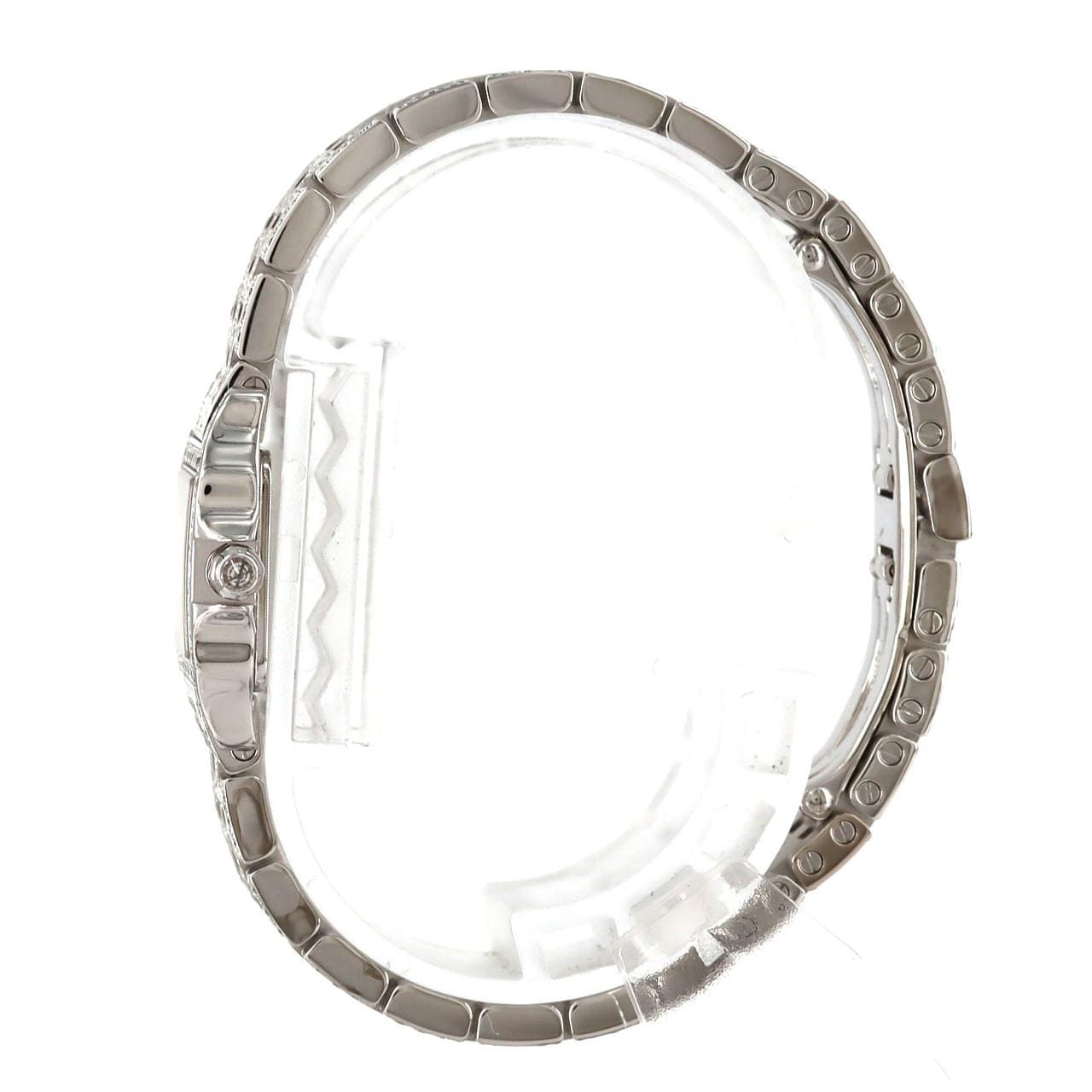 カルティエ ミニサントスドゥモワゼル WG/D･ブレスD WF9005YA WG クォーツ