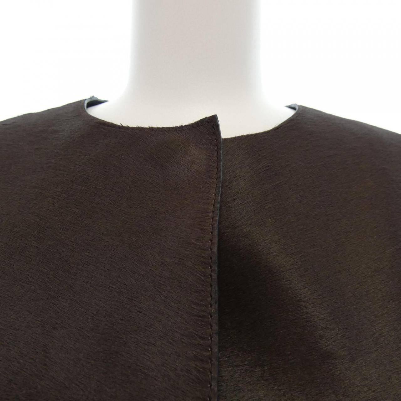 HERMES HERMES Leather Jacket