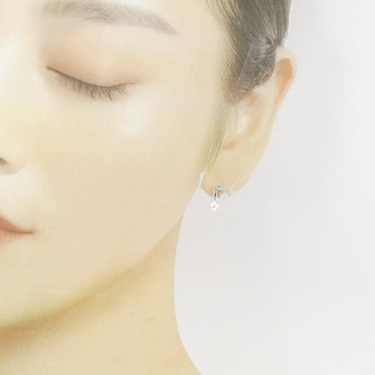 Tasaki Petit balance note耳環