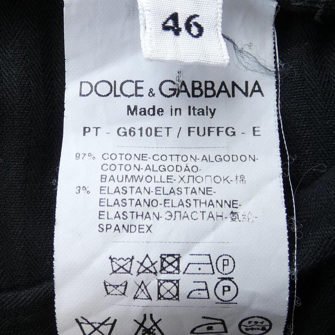 ドルチェアンドガッバーナ DOLCE&GABBANA G610ET パンツ