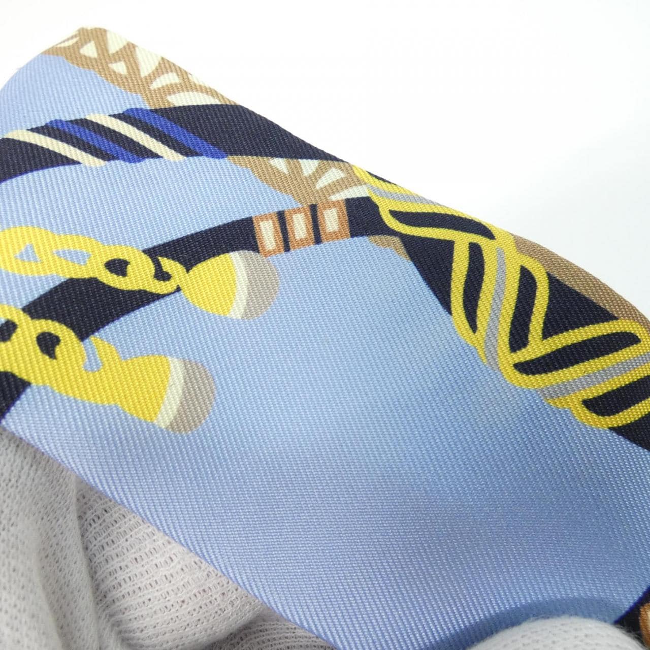 エルメス FANTAISIE D'ETRIERS ツイリー 063921S スカーフ