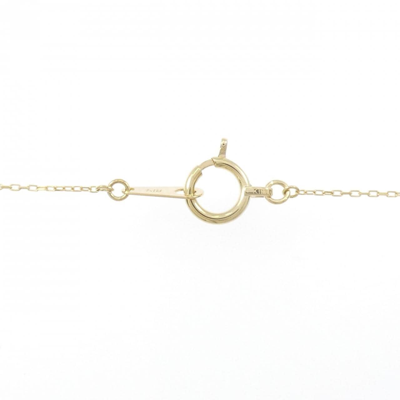 K18YG クロス ネックレス